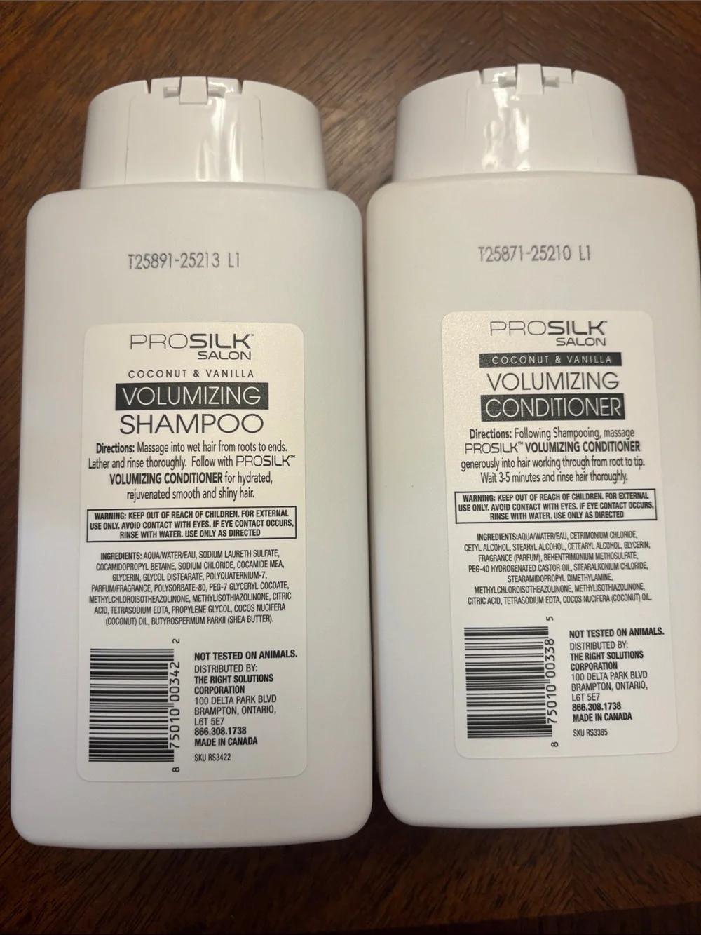 Coconut & Vanilla Volumizing Shampoo - White